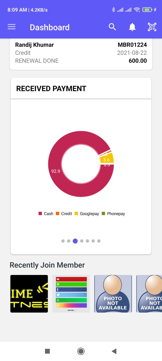 global gym software login page